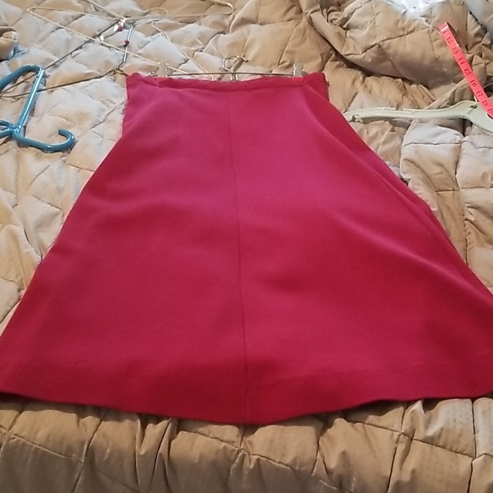Neiman Marcus maroon skirt
